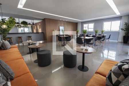 Apartamento para alugar com 44m², 2 quartos e 1 vagaÁrea comum - Salão de festas