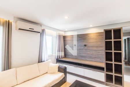 Sala de TV de apartamento para alugar com 2 quartos, 89m² em Alphaville Conde Ii, Barueri