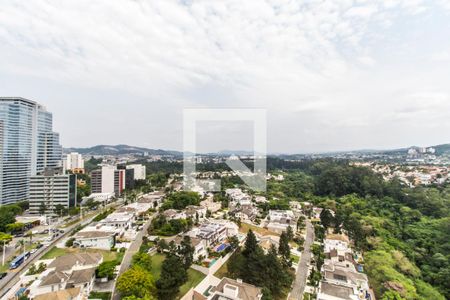 Vista da Sala de apartamento para alugar com 2 quartos, 89m² em Alphaville Conde Ii, Barueri