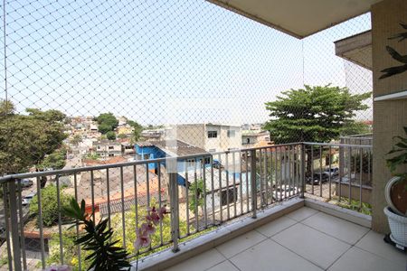Varanda de apartamento à venda com 3 quartos, 140m² em Freguesia de Jacarepaguá, Rio de Janeiro