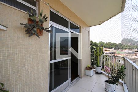 Varanda de apartamento à venda com 3 quartos, 140m² em Freguesia de Jacarepaguá, Rio de Janeiro