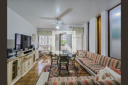 Sala de apartamento para alugar com 4 quartos, 84m² em Jardim Guaiuba, Guarujá