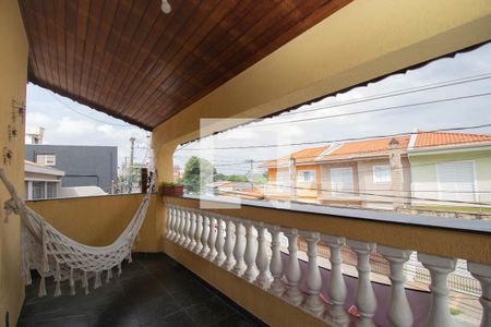 Varanda da Sala de casa para alugar com 3 quartos, 200m² em Chácara Inglesa, São Paulo
