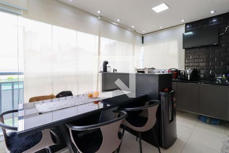 Varanda gourmet de apartamento à venda com 2 quartos, 64m² em Chácara Santo Antônio (zona Leste), São Paulo