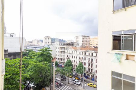 Vista Sala/Quarto de kitnet/studio para alugar com 0 quarto, 21m² em Santa Teresa, Rio de Janeiro