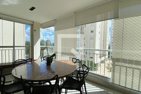 Varanda gourmet de apartamento para alugar com 3 quartos, 132m² em Alphaville, Santana de Parnaíba
