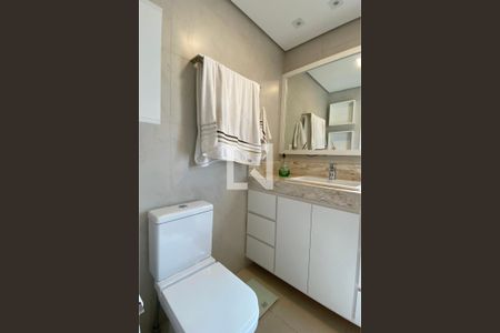 Apartamento para alugar com 132m², 3 quartos e 2 vagasBanheiro da Suíte 1