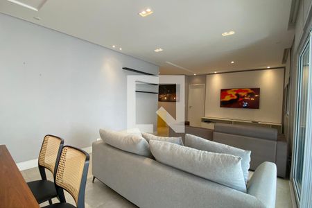 Sala de apartamento para alugar com 3 quartos, 132m² em Alphaville, Santana de Parnaíba