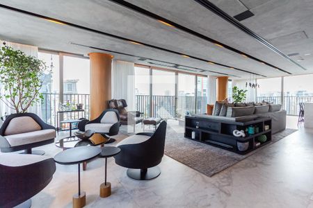 Sala de apartamento à venda com 3 quartos, 236m² em Vila Olímpia, São Paulo