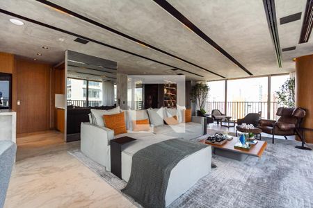 Sala de apartamento à venda com 3 quartos, 236m² em Vila Olímpia, São Paulo