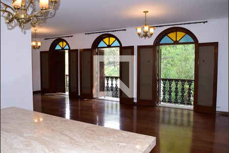 Sala - Vista da sala de jantar de casa para alugar com 4 quartos, 347m² em Vila Ida, São Paulo