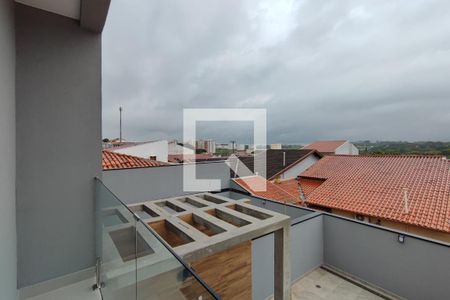 Varanda Quarto Suíte de casa para alugar com 3 quartos, 116m² em Jardim Antonio Von Zuben, Campinas