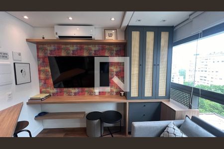 Studio à venda com 18m², 1 quarto e sem vagaDetalhes da sala 