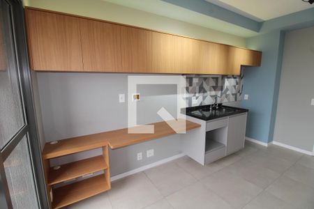 Sala/Cozinha de apartamento para alugar com 1 quarto, 28m² em Vila Santa Clara, São Paulo