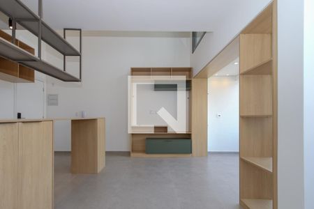 Sala de apartamento à venda com 1 quarto, 58m² em Jardim das Acácias, São Paulo