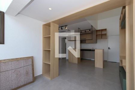 Sala de apartamento à venda com 1 quarto, 58m² em Jardim das Acácias, São Paulo
