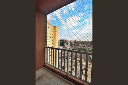 Varanda da Sala de apartamento para alugar com 2 quartos, 48m² em Vila João Ramalho, Santo André