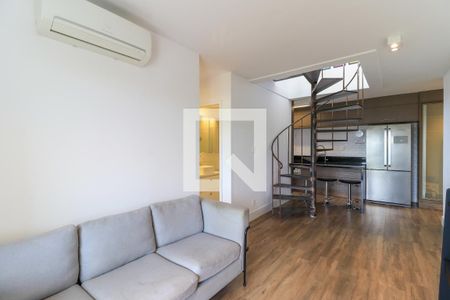 Sala de apartamento à venda com 2 quartos, 121m² em Santo Amaro, São Paulo