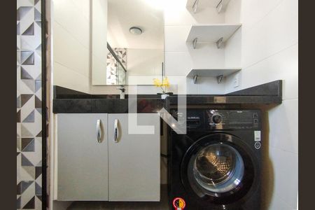 Studio para alugar com 46m², 1 quarto e 1 vaga Studio para alugar com 46m², 1 quarto e 1 vagaBanheiro