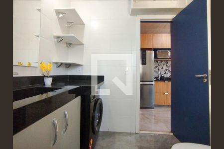 Studio para alugar com 46m², 1 quarto e 1 vaga Studio para alugar com 46m², 1 quarto e 1 vagaBanheiro