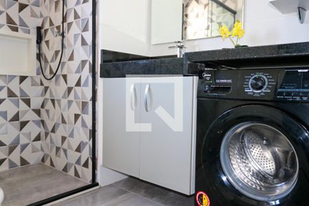 Studio para alugar com 46m², 1 quarto e 1 vaga Studio para alugar com 46m², 1 quarto e 1 vagaBanheiro
