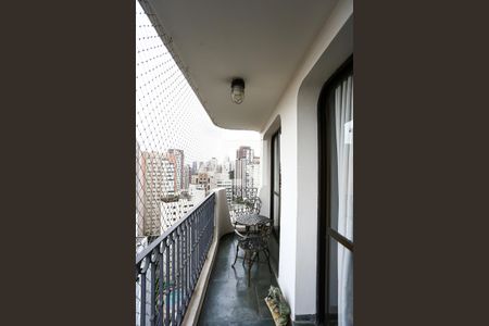 Varanda da Sala de apartamento à venda com 4 quartos, 189m² em Vila Suzana, São Paulo