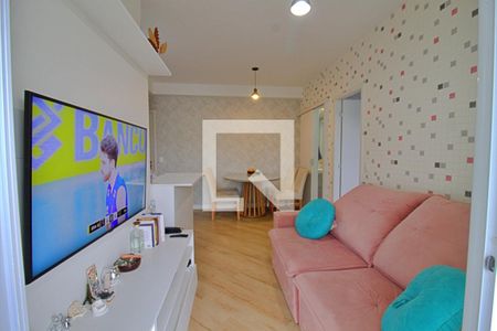 Sala  de apartamento para alugar com 1 quarto, 44m² em Vila Andrade, São Paulo