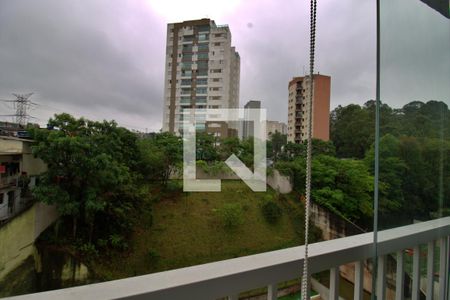 Varanda da Sala de apartamento para alugar com 1 quarto, 44m² em Vila Andrade, São Paulo