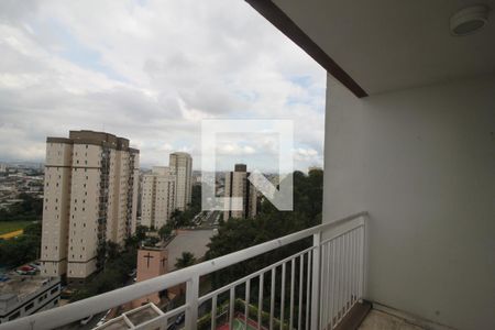 Varanda da Sala de apartamento para alugar com 3 quartos, 63m² em Vila Moraes, São Paulo
