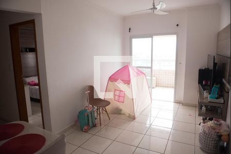 Sala de apartamento para alugar com 2 quartos, 78m² em Aviação, Praia Grande