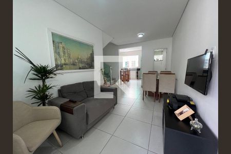 sala de casa à venda com 3 quartos, 127m² em Vale das Orquídeas, Contagem