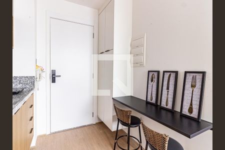 Quarto/Cozinha de kitnet/studio para alugar com 1 quarto, 19m² em Brás, São Paulo