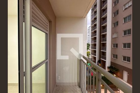 Sacada de apartamento para alugar com 1 quarto, 28m² em Jardim Caravelas, São Paulo