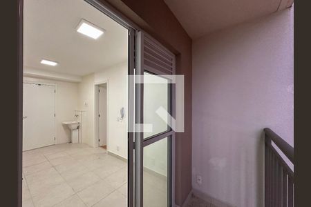 Sacada de apartamento para alugar com 1 quarto, 28m² em Jardim Caravelas, São Paulo