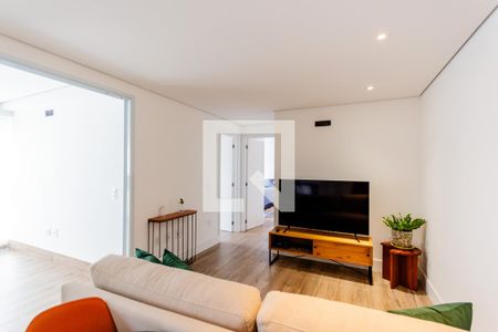 Sala de apartamento para alugar com 2 quartos, 78m² em Campestre, Santo André