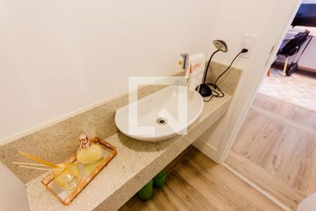 Lavabo de apartamento para alugar com 2 quartos, 78m² em Campestre, Santo André