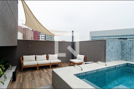 Studio para alugar com 27m², 1 quarto e sem vagaPiscina