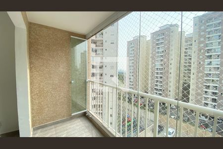 Varanda da Sala  de apartamento para alugar com 2 quartos, 50m² em Brás, São Paulo