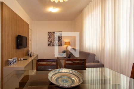 Sala de apartamento à venda com 2 quartos, 75m² em Santa Lúcia, Belo Horizonte