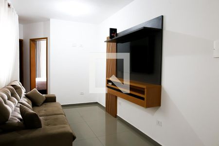 Sala de apartamento à venda com 2 quartos, 44m² em Vila Curuçá, Santo André