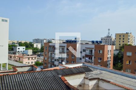 Vista da Sala  de apartamento à venda com 2 quartos, 58m² em Taquara, Rio de Janeiro
