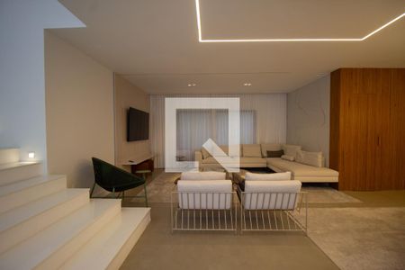 Sala de casa de condomínio à venda com 5 quartos, 460m² em Recreio dos Bandeirantes, Rio de Janeiro