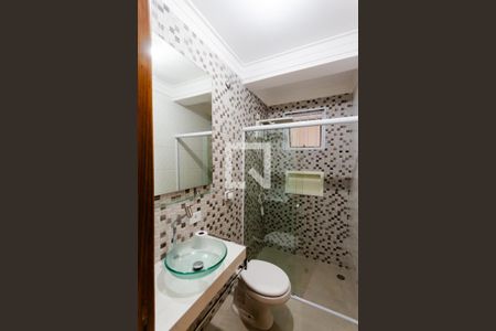 Banheiro de casa à venda com 3 quartos, 160m² em Jardim Monte Libano, Santo André