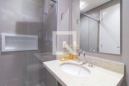 Apartamento à venda com 67m², 2 quartos e 1 vagaBanheiro Social