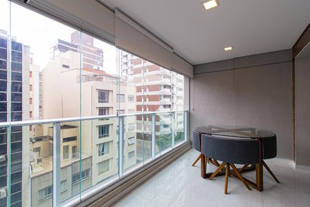 Varanda de apartamento à venda com 2 quartos, 67m² em Bela Vista, São Paulo
