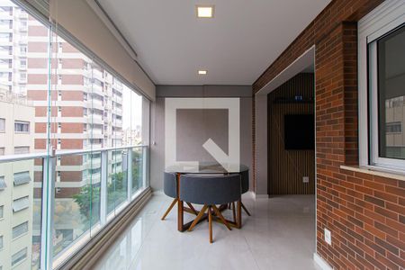 Apartamento à venda com 67m², 2 quartos e 1 vagaVaranda