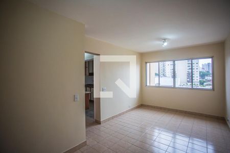 Sala de Estar de apartamento à venda com 2 quartos, 57m² em Vila Monte Alegre, São Paulo
