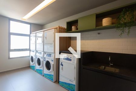 Studio para alugar com 27m², 1 quarto e sem vagaLavanderia