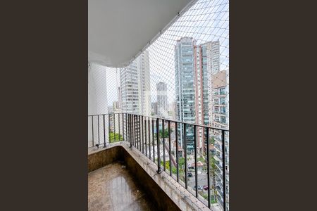 Varanda da Sala de apartamento para alugar com 4 quartos, 240m² em Vila Regente Feijó, São Paulo
