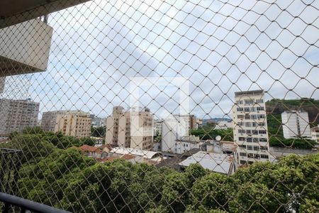 Vista da Sala de apartamento à venda com 2 quartos, 86m² em Maracanã, Rio de Janeiro